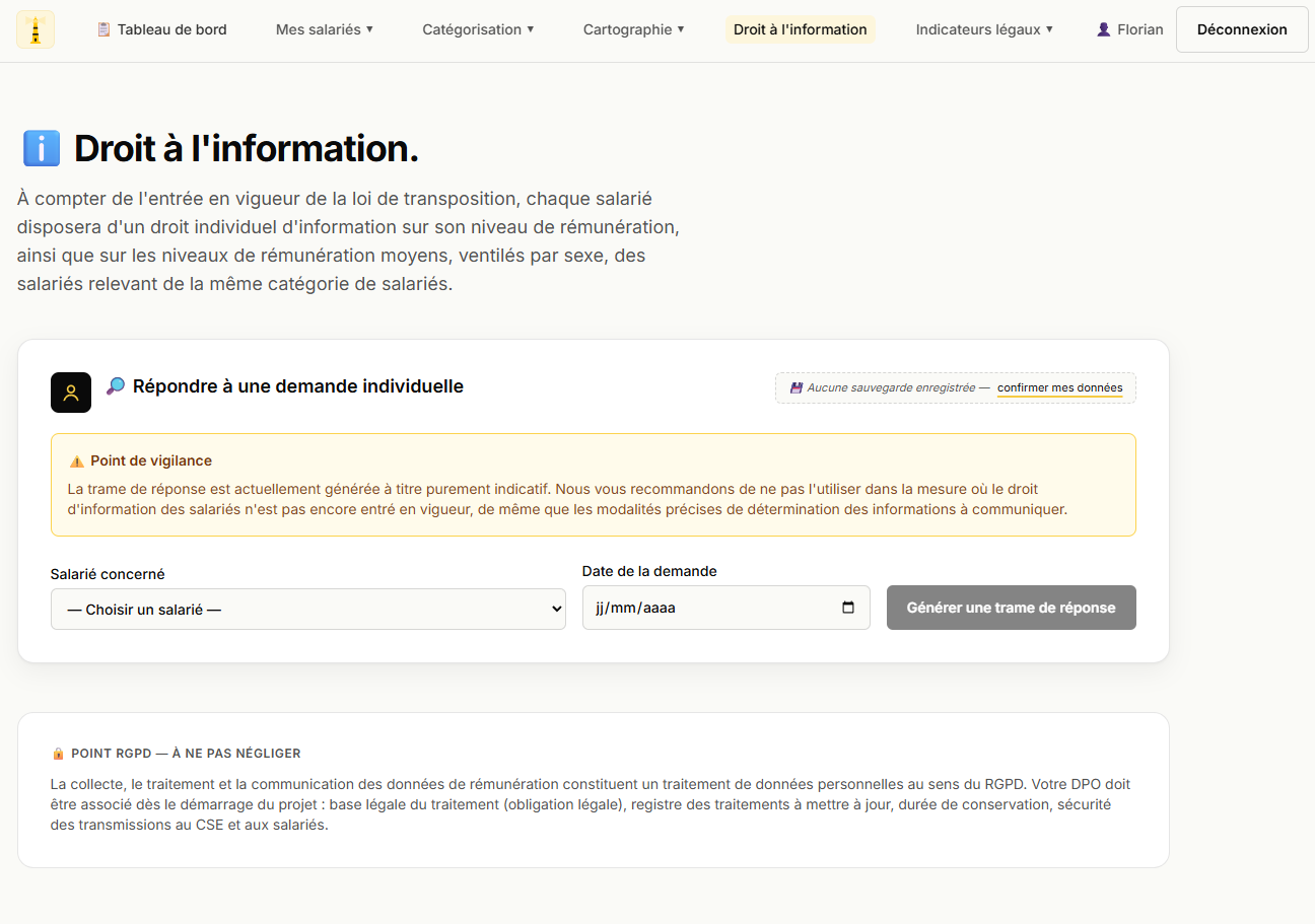 Droit à l'information